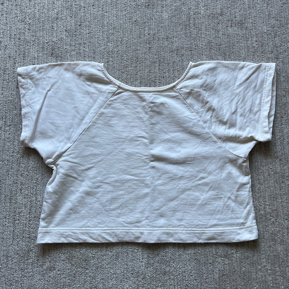 ILANA KOHN French Terry Julien Cropped Top Shirt